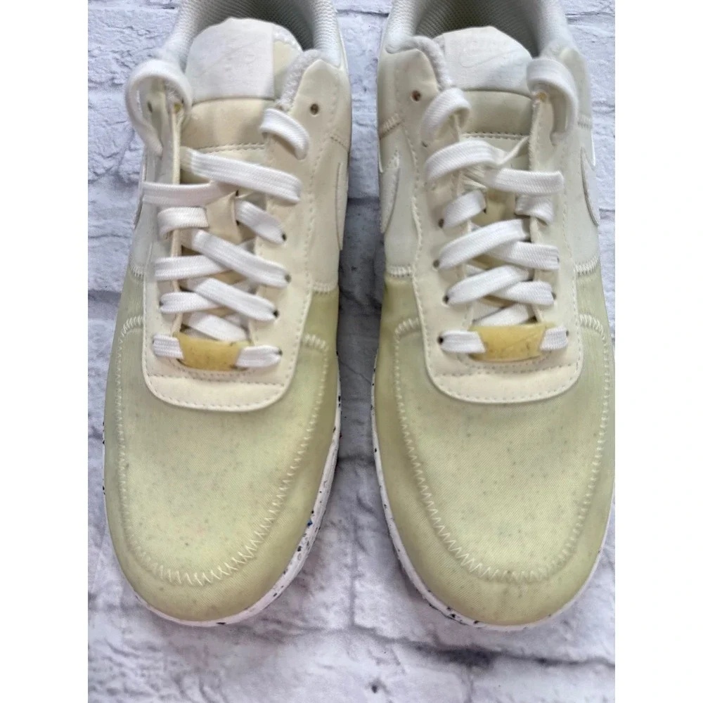 Nike Air Force 1‎ Crater Womens 9 Summit White Excellent CT1986-100 Sneakers